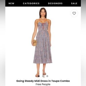 Free People Going Steady MIDI - NWT